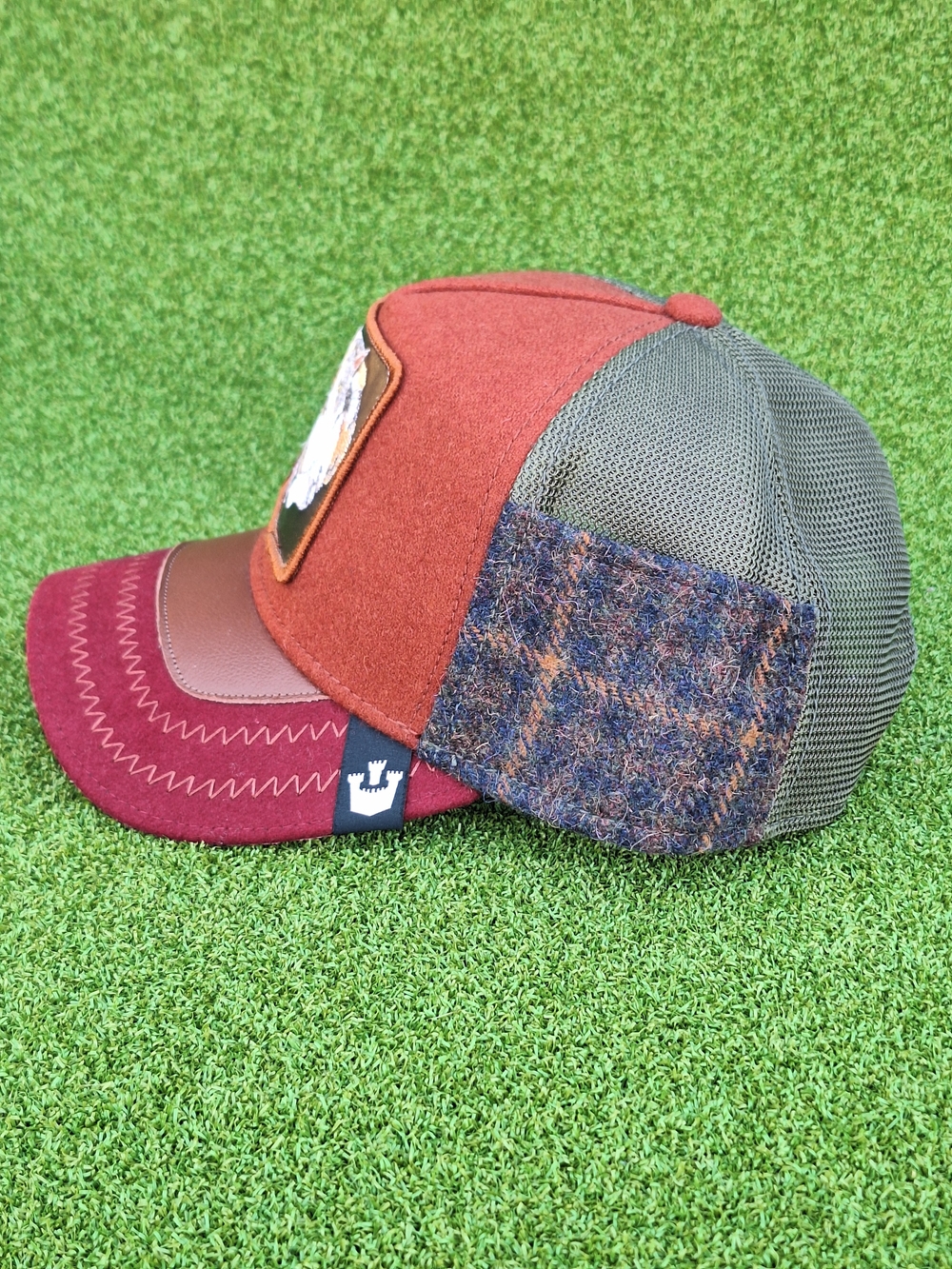 Goorin Bros Farm Trucker Snapback Hat Cap Fat Ass Kitty Cat Freshman Fifteen - Picture 2 of 7